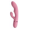 Pretty Love Zach Four-Sided Thumping Rabbit Vibrator – Pink